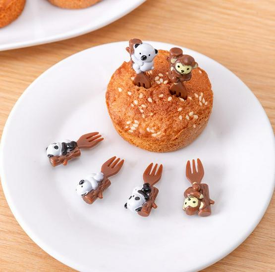 Mickey & Animal Paradise Cute Mini Bento Decoration Picks & Fruit Forks Set