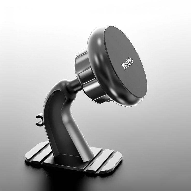 Magnetic & Suction Cup Car Phone Holder for Center Console Navigation