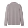 Men's Pure Cotton Long Sleeve Polo T-Shirt