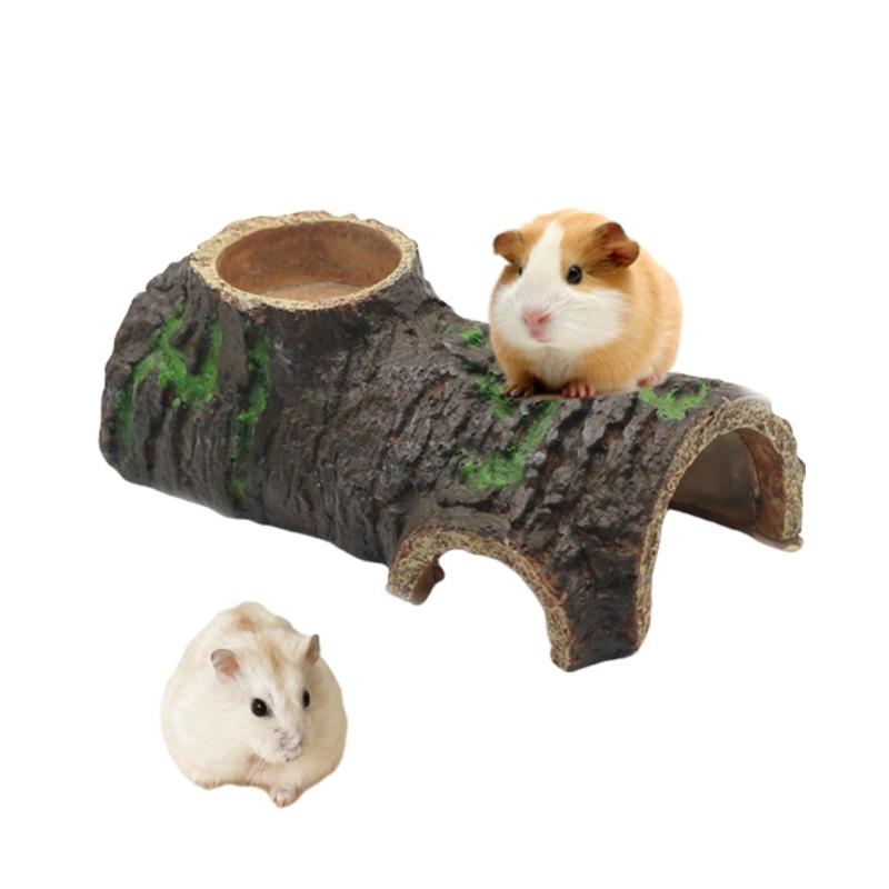 Terrariums Basking Platform Turtles Sunbath Tree Bark Landscape Aquariums Landscaping Decorations Reptiles Shelter Feeder