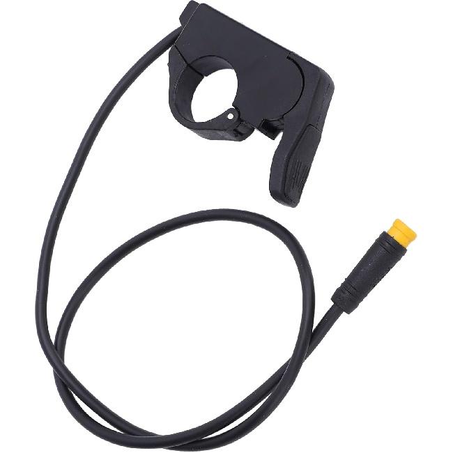140X Thumb Throttle, Universal Speed Control Finger Throttle Accelerator with 3 Pin Water Connector for Electric Scooter