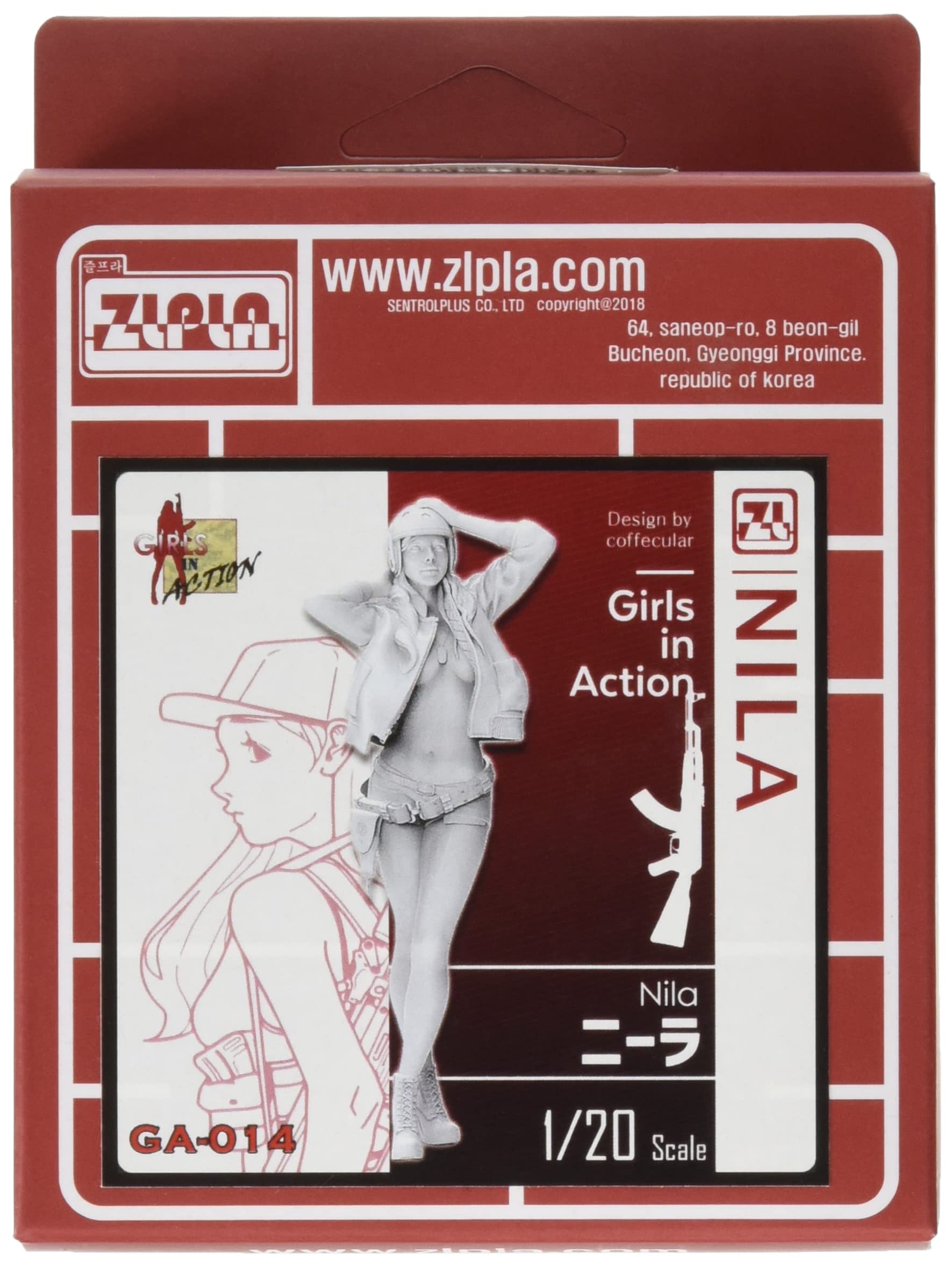 Tori Factory 1/20 Girls in Action Series Neela Resin Kit GA-014