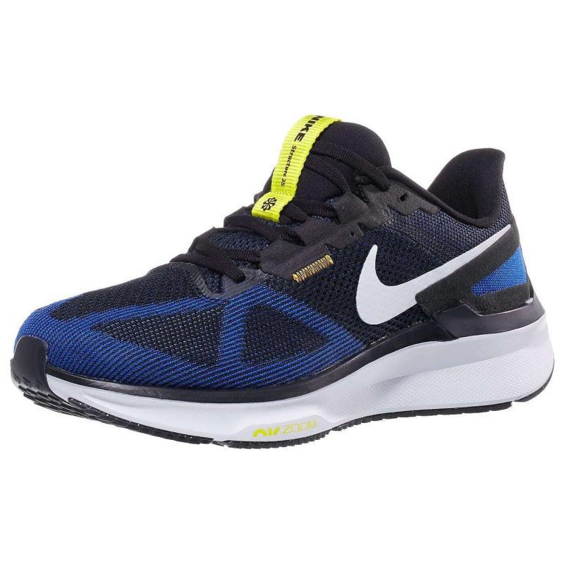Nike Zoom Structure 25 Black Racer Blue Sneakers Casual DJ7883-003