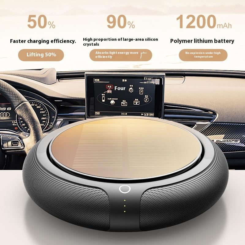 Solar Car Air Purifier Car Aromatherapy Machine Removes Formaldehyde Odor