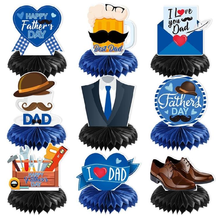 Customizable Father's Day Celebration Decoration With Bright Color Large Backdrop Banners Accessories