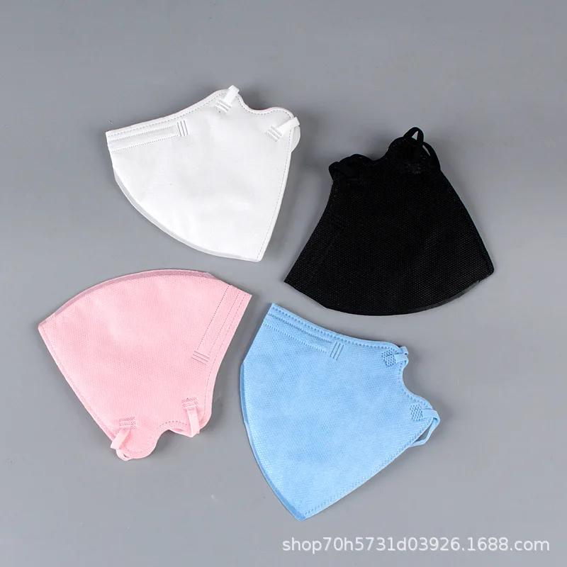 Adult face masks 3D internet celebrity 4-layer KN95 protective Japanese disposable dustproof 2-layer meltblown fabric mascarilla