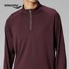 SAUCONY Men's Wool Blend Half-Zip Long Sleeve Top