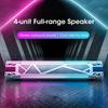 Original Niye Bluetooth Computer Speaker Usb Wired 5.3 Computer Speaker 4D 360 Degree Surround Subwoofer Home Audio RGB Lighting