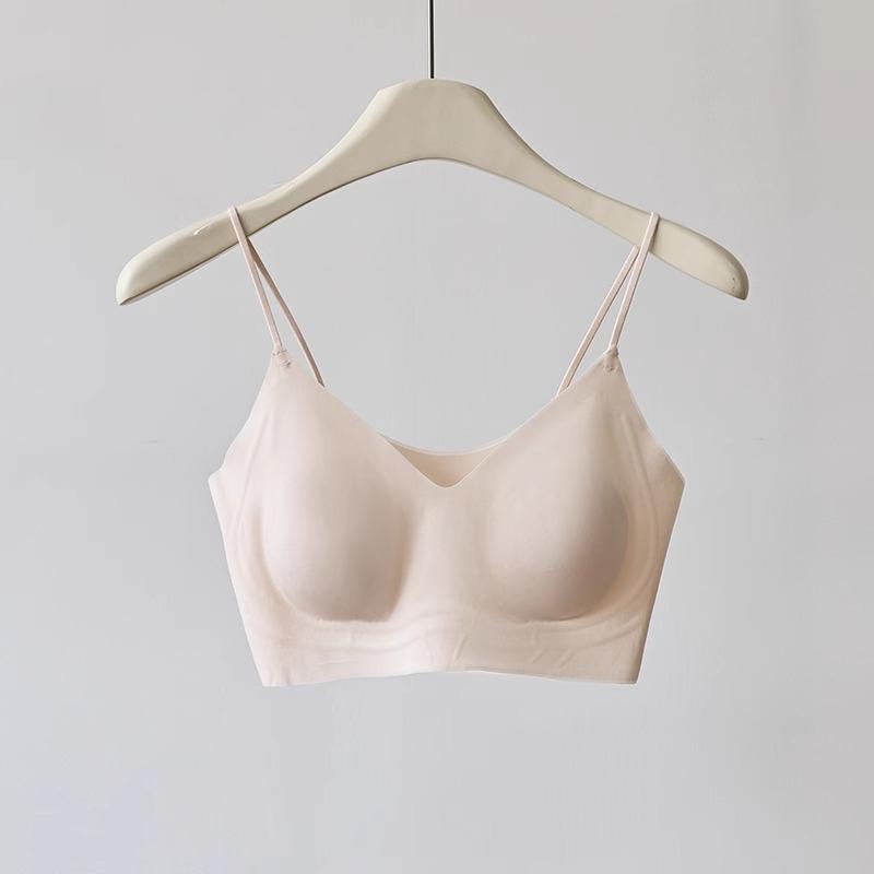 

Rabbit ear cup foundation, thin shoulder strap, invisible seamless vest, Wenxia thin style S 35-50kg