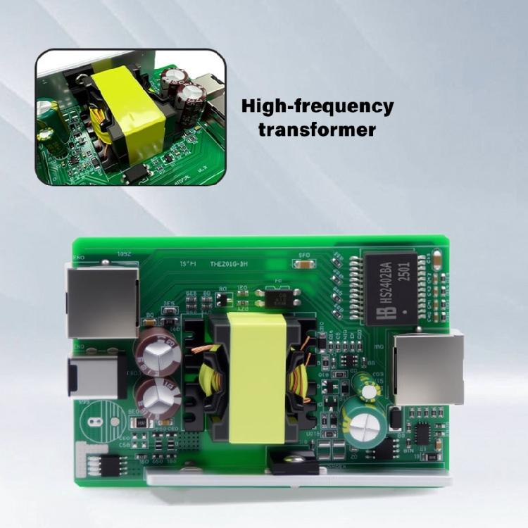 Heavy Duty POE Converter 48V To 24V 3A Gigabit Metal Case Data Transmission For Camera Installation Accessories