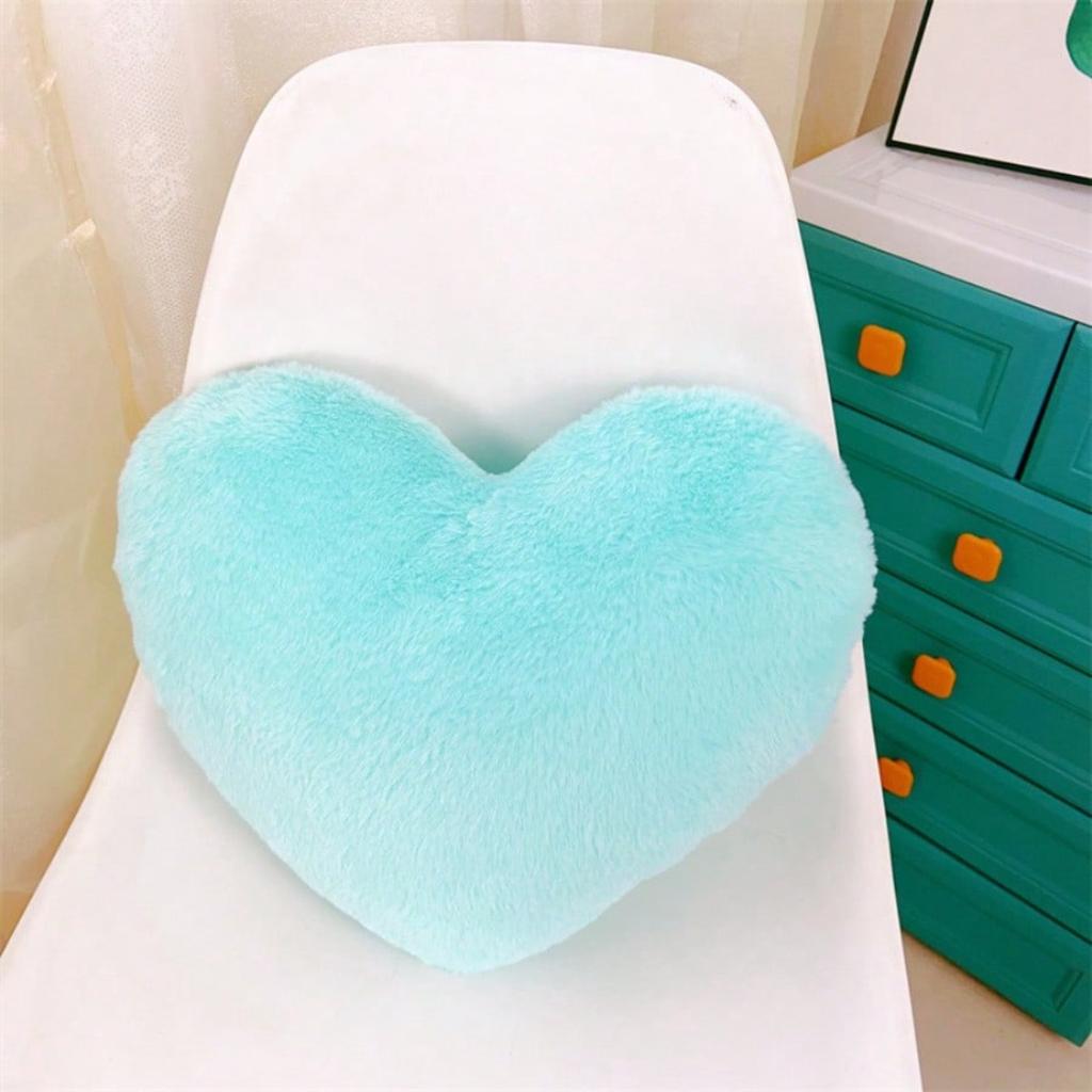1 Heart-shaped Plush Pillow, Used For Room, Living Room Sofa, Office, And Home Decoration