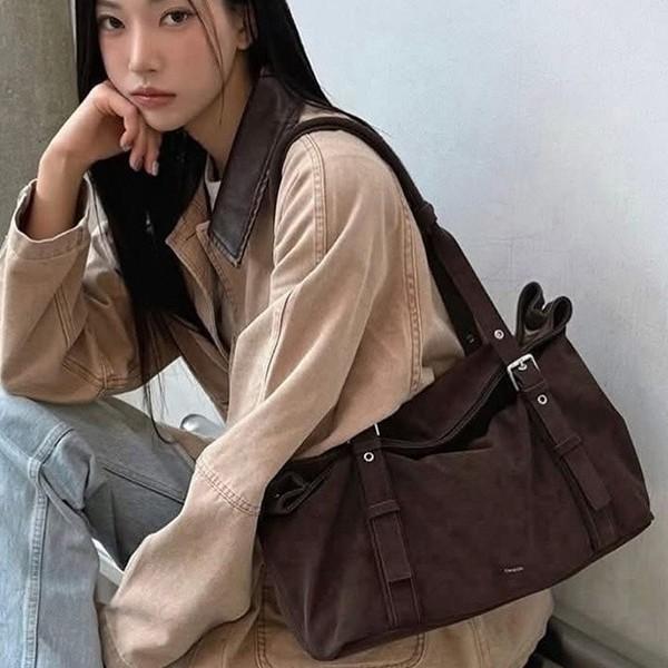 Korean Autumn and Winter New Large Capacity Commuting Versatile Shoulder Tote Bag, Niche Handbag, Underarm Bag