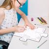 50 Pcs All About Me Poster Star Students Poster First Day Of School Fill In Craft Display Poster For Kids Students Teacher Class