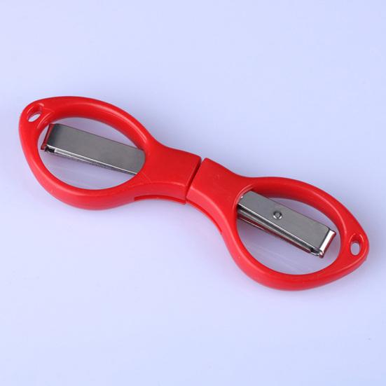 Skládací nůžky Ergonomický design Ostrý nůž Přenosné malé skládací řemeslné nůžky pro venkovní použití