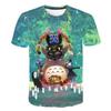 Anime Studio Ghibli Spirited Away 3D Printed Children T Shirt Totoro Harajuku Short Sleeve Shirt Summer Street Casual Tshirt