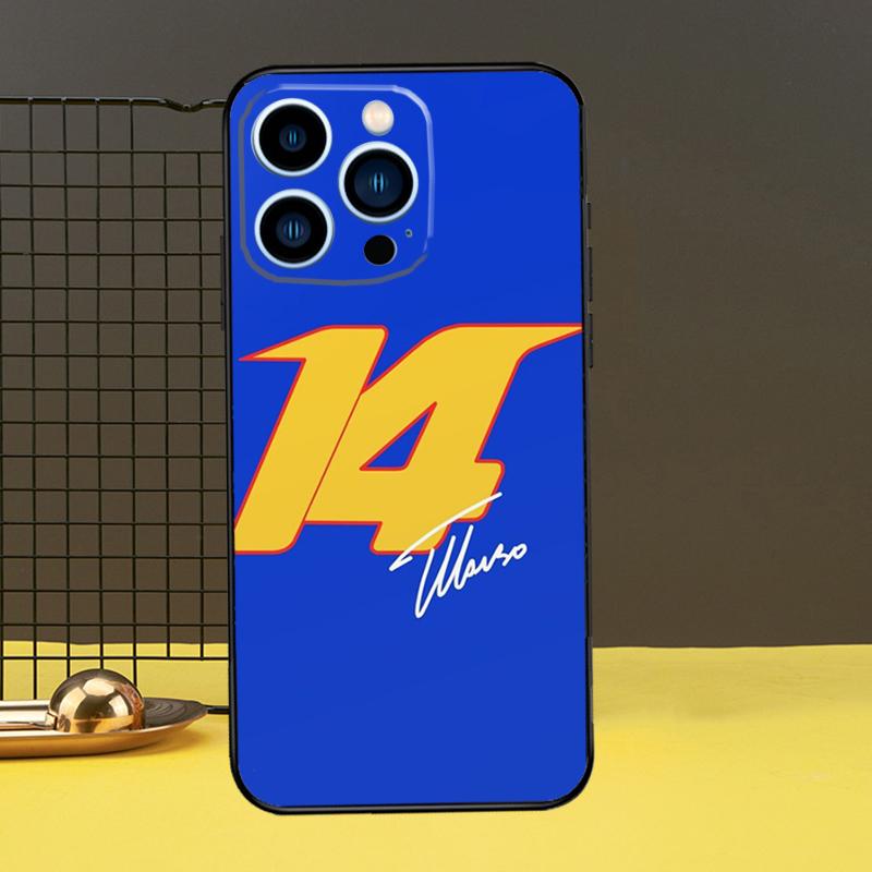 Fernando Alonso Racing Phone Case For iPhone 13 12 14 11 16 15 Pro Max Plus Mini 7 8 X XR XS Max Cover