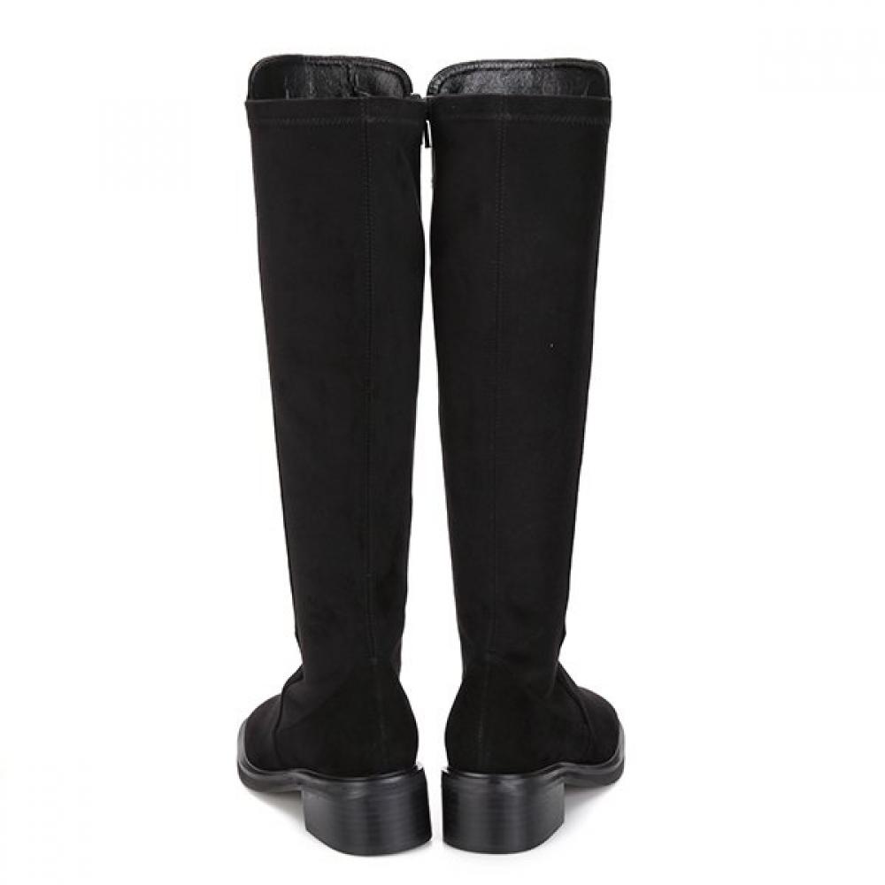 Barbara Leather Suede Long Boots 4.5cm Bbf853bk