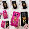 For Huawei Mate 50 Pro Case Fashion Crown Letter Soft Silicone Shockproof Cover For Huawei Mate50 50E 50Pro Funda Coque Capa