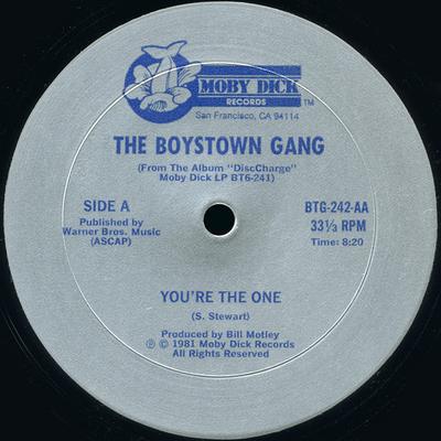 12inch Record BOYS TOWN GANG - You're The One / Disco Kicks BTG242AA Moby Dick Recor 1981 US Dance & Electronica Used