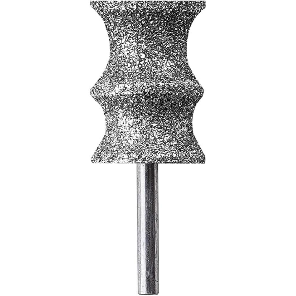 Diamond Dremel Dog Nail Grinder Bits for Rotary Tool-1/8'' Dremel Dog Nail Grinder Attachment-Pet Nail Grinder Bit Work for Animals Nail Care 2-Pack