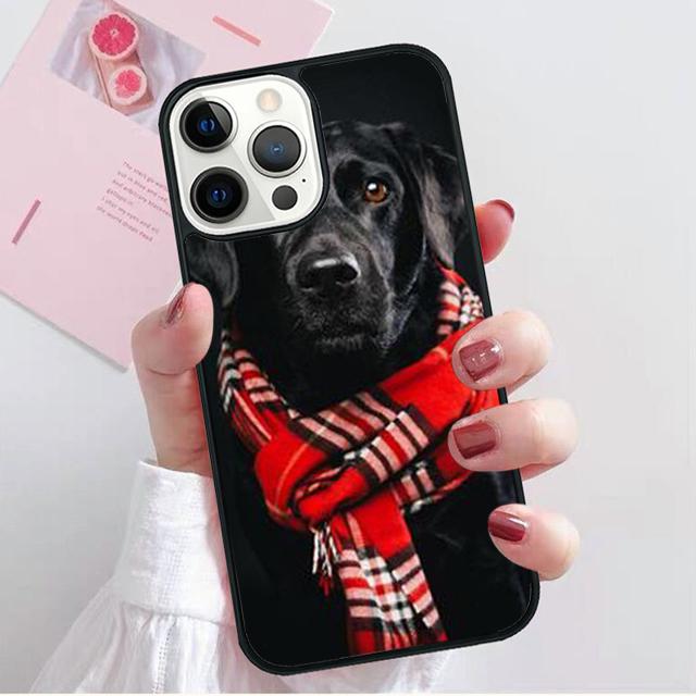 Cute Pet Dog Labrador Retriever Cover For iPhone 17 Air 15 16 14 13 12 Pro Max 11 Pro Max Plus Phone Case Coque