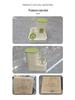 Automatic Dual-Use Pet Feeder & Water Dispenser with Large Ceramic Double Bowls for Cats and Dogs