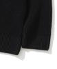 KNITTED [Nitied X Fashion Planet] Cotton Waffle Round Knit Black