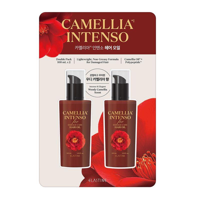 Elastine Camellia Intenso Hair Oil 100ml X 2
