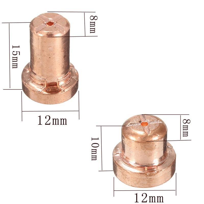 Plasma Tips / Nozzles Tips 10Pcs Cutting Electrodes