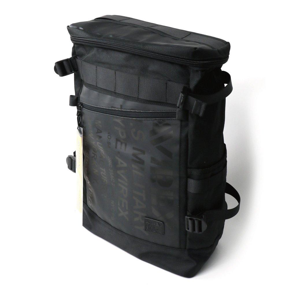 

AVIREX Рюкзак-бокс для запобіжників Рюкзак Одноденний рюкзак F AVX593 (Авірекс) Чоловічий Жіночий 10_Чорний