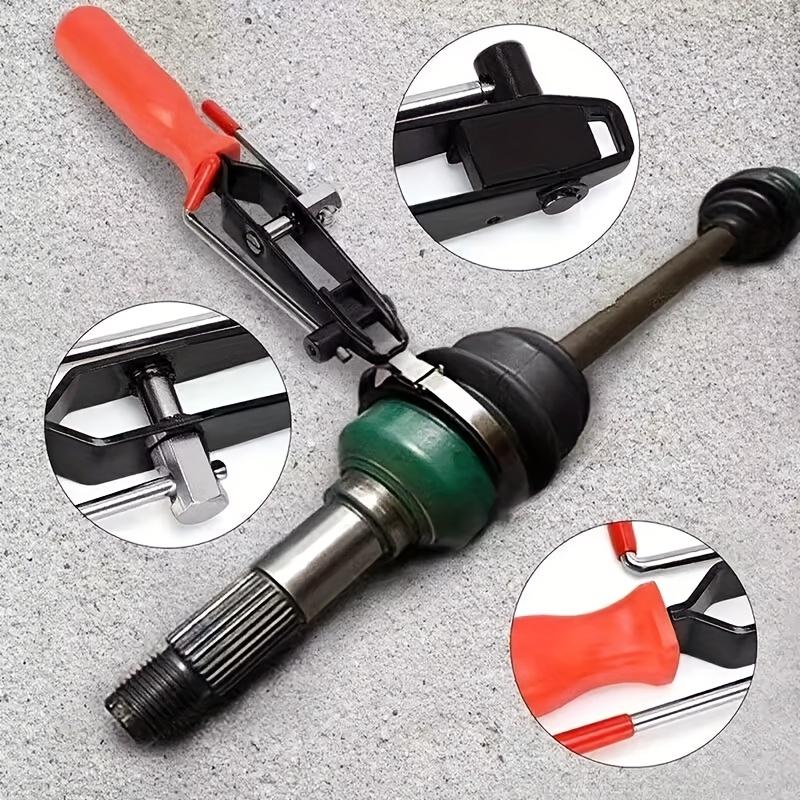 CV Boot Clamp Pliers CV Joint Ear Clamp Banding Tool Set for Vehicles ATV UTV Boot Clamps