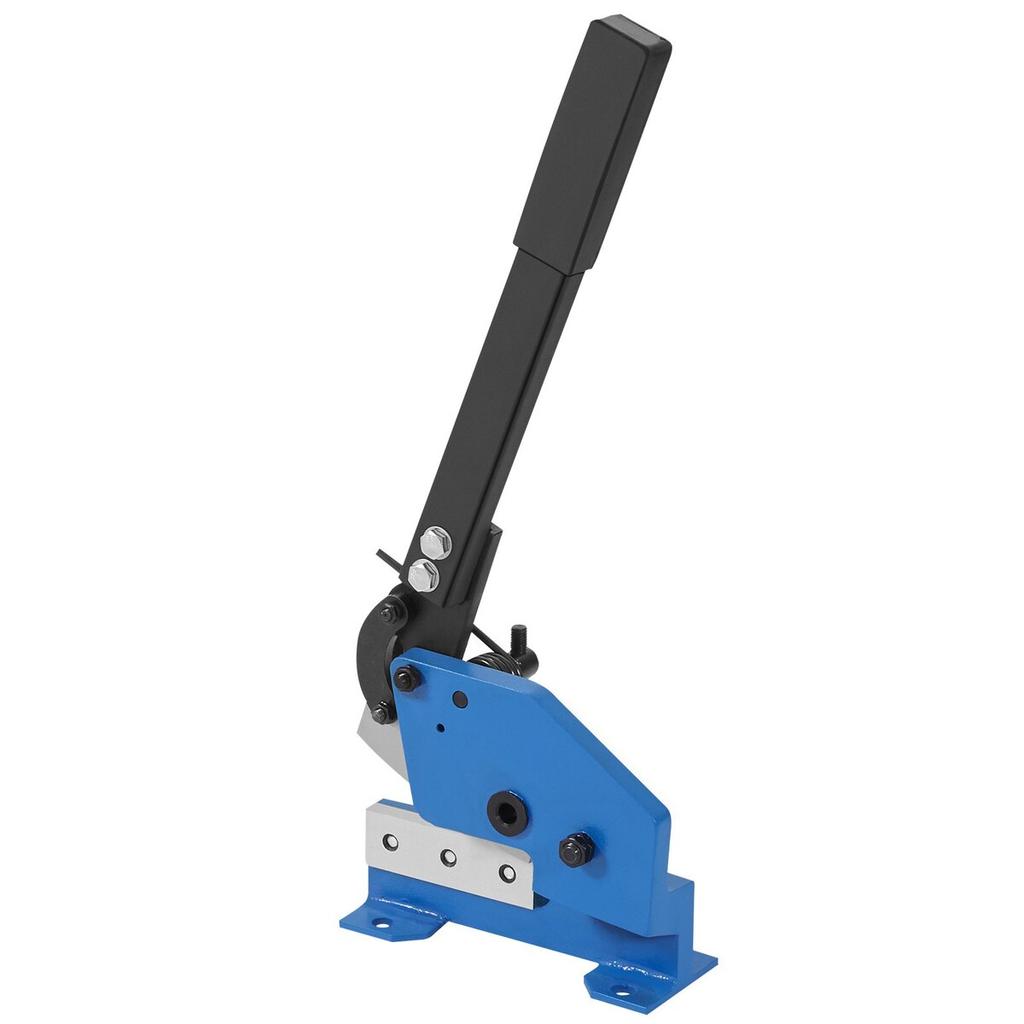 5" Manuelle Handblechschere für die Blechbearbeitung, HS-5 Tischschneider aus Q235-Material, für Handwerk Dickstahl-Handwerk, Robuste Rollenpresse