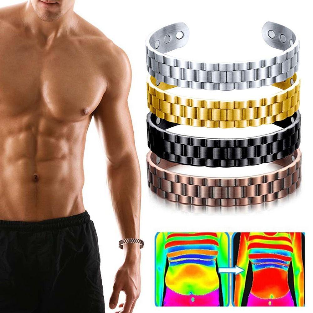 Daily Therapy Bracelet for Men Adjustable for Men Sugar Control Wristband Diabetes Relief Bracelet Magnetic Therapy Bracelet