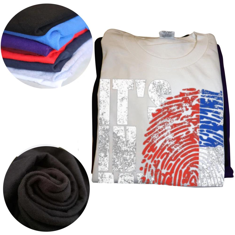 Funny Vintage It's In My DNA Chilean Cool Chile Flag T-shirt Men Women Hip Hop Oversized T Shirt 100% Cotton Comfort T-shirts