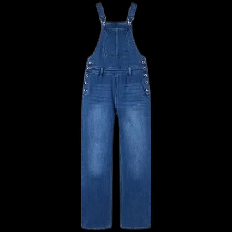 Navigare Women s Denim Overalls M