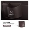 Leather Car Door Storage Organizer Trash Can Garbage Dust Box For Citroen C5 C1 C2 C6 C4L DS3 DS4 DS5 C-Elysee Grand Berlingo