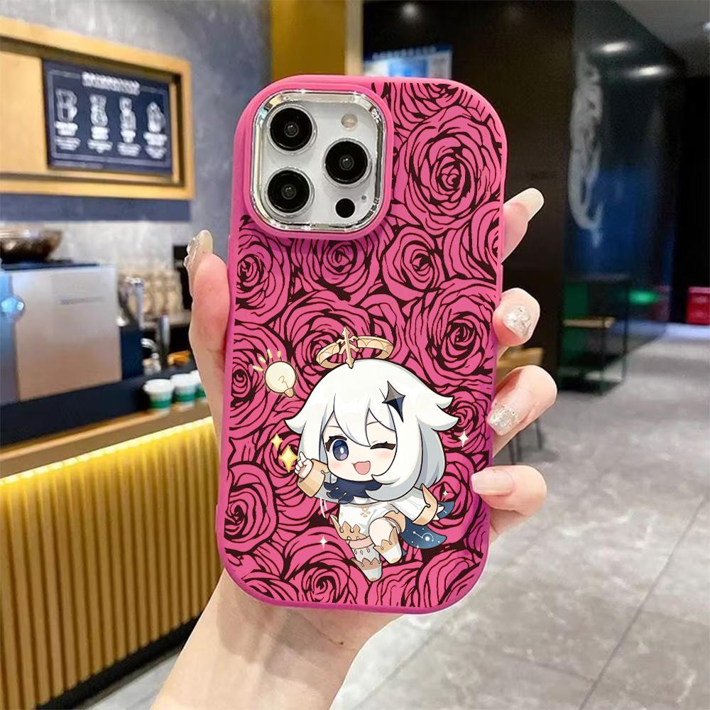 Phone Case: 2D Flat Design Suitable for iPhone 18 17 16 15 14 13 Pro Protective Case, Couple Style, Star Decoration, Christmas and Halloween Gift