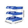 Stackable File Rack Vertical A4 File Tray New Letter Tray  for Home Office School