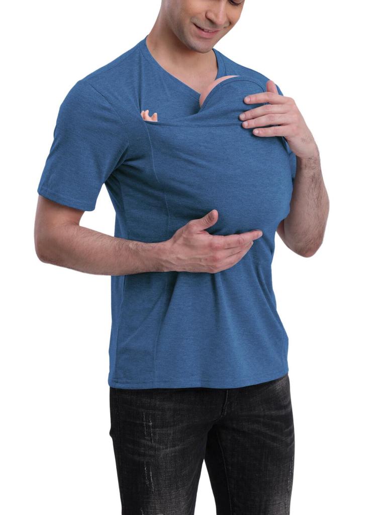 Vysoce kvalitní multifunkční uklidňující tričko-vesta pro tátu a mámu Kangaroo