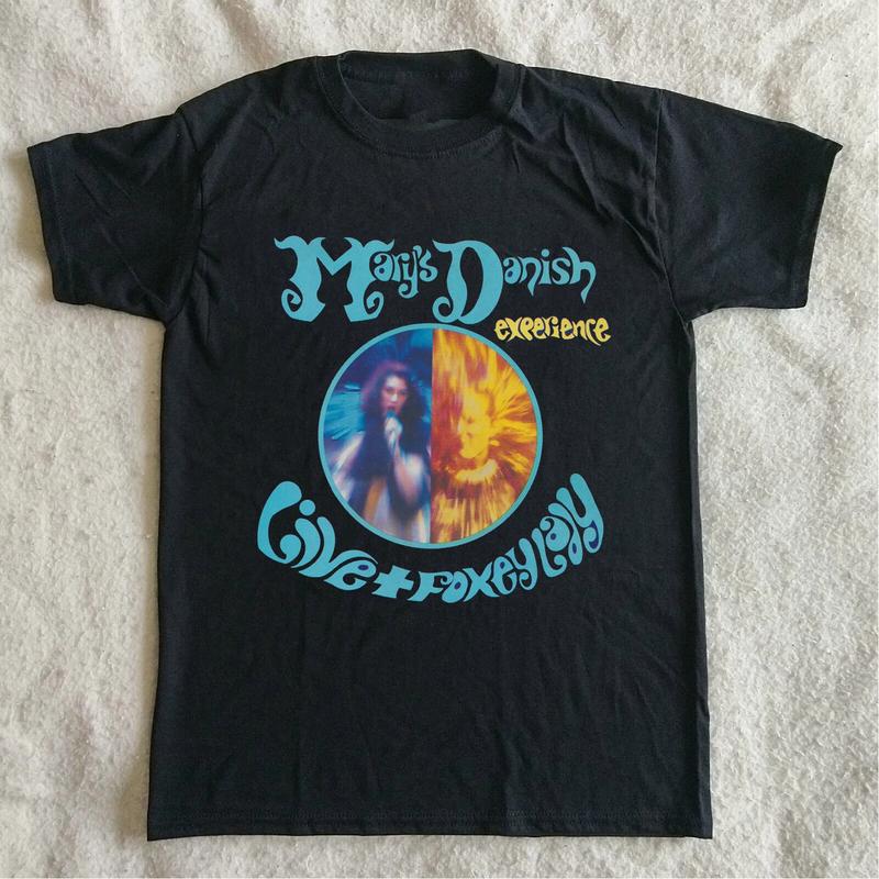 

NEW Mary s Danish Band Experience Heavy Cotton Black Unisex T-Shirt XL