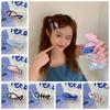 Cartoon Animal Hair Clip Geometry Dolphin Barrettes Personalized Fish Bone Hairpin  Girls