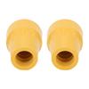 2Pcs Crutch Tips Replacement Latex Free Heavy Duty Non Slip Flat for Canes Walker Accessories