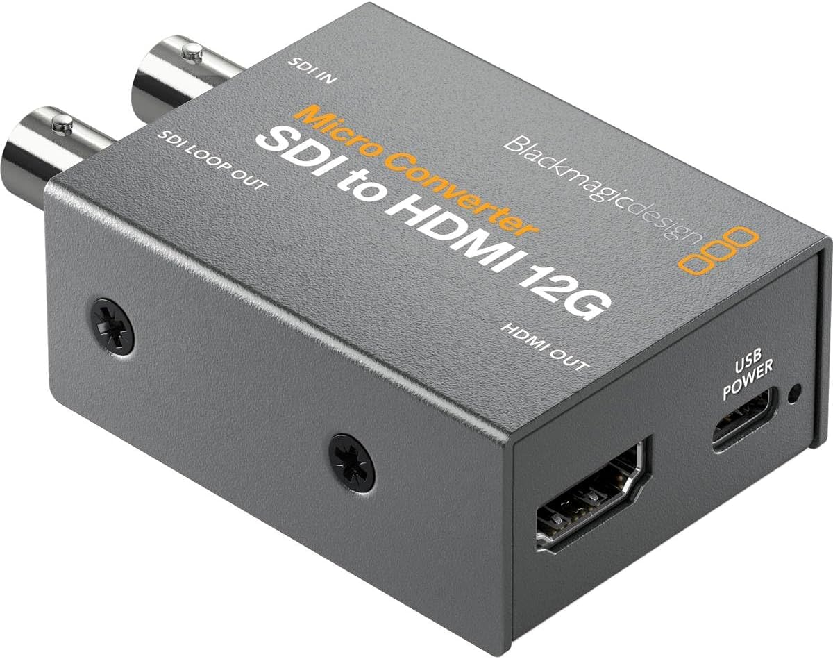 

Blackmagic Design Micro Converter SDI to HDMI 12G PSU [item] серый