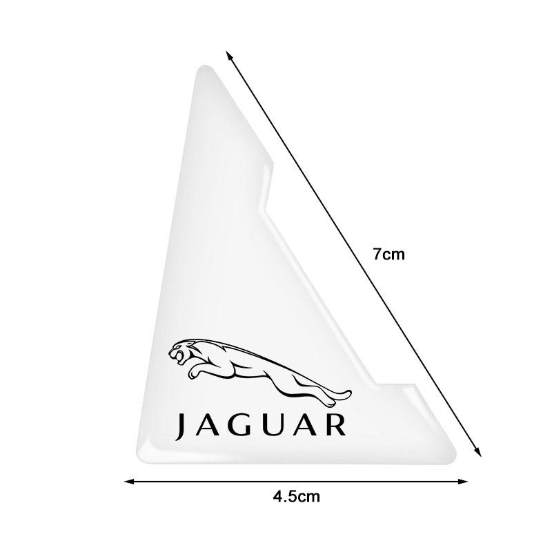 2 stuks Transparante Auto Deurhoek Beschermer Krasbestendige Beschermingssticker Voor Jaguar XF XE XJ XJ8 X351 F Pace X Type F Type Ketting Tijera Kleding Sleutelhanger