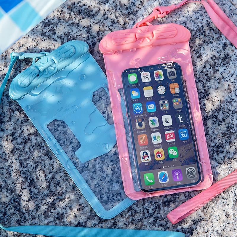 IPX8 Waterproof Phone Case Armband Adjustable Arm Belt Dry Bag Swimming Diving Hiking Beach