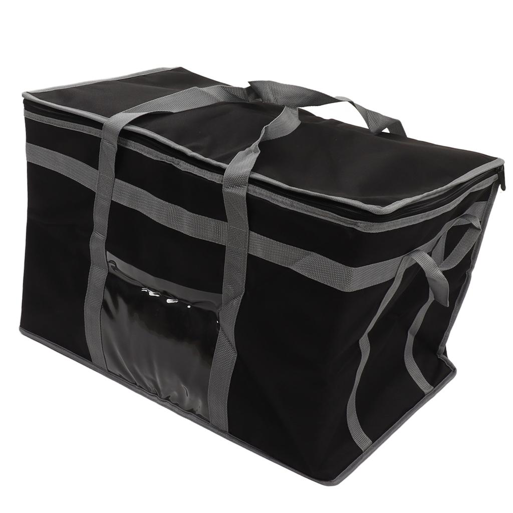 Izolovaná taška 38L Velká kapacita Opakovaně použitelná chladicí taška Taška na oběd se 2 uchy na jídlo