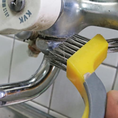 KONYO SUN UP Soft Grip Wire Brush Set of 3 SWB-3