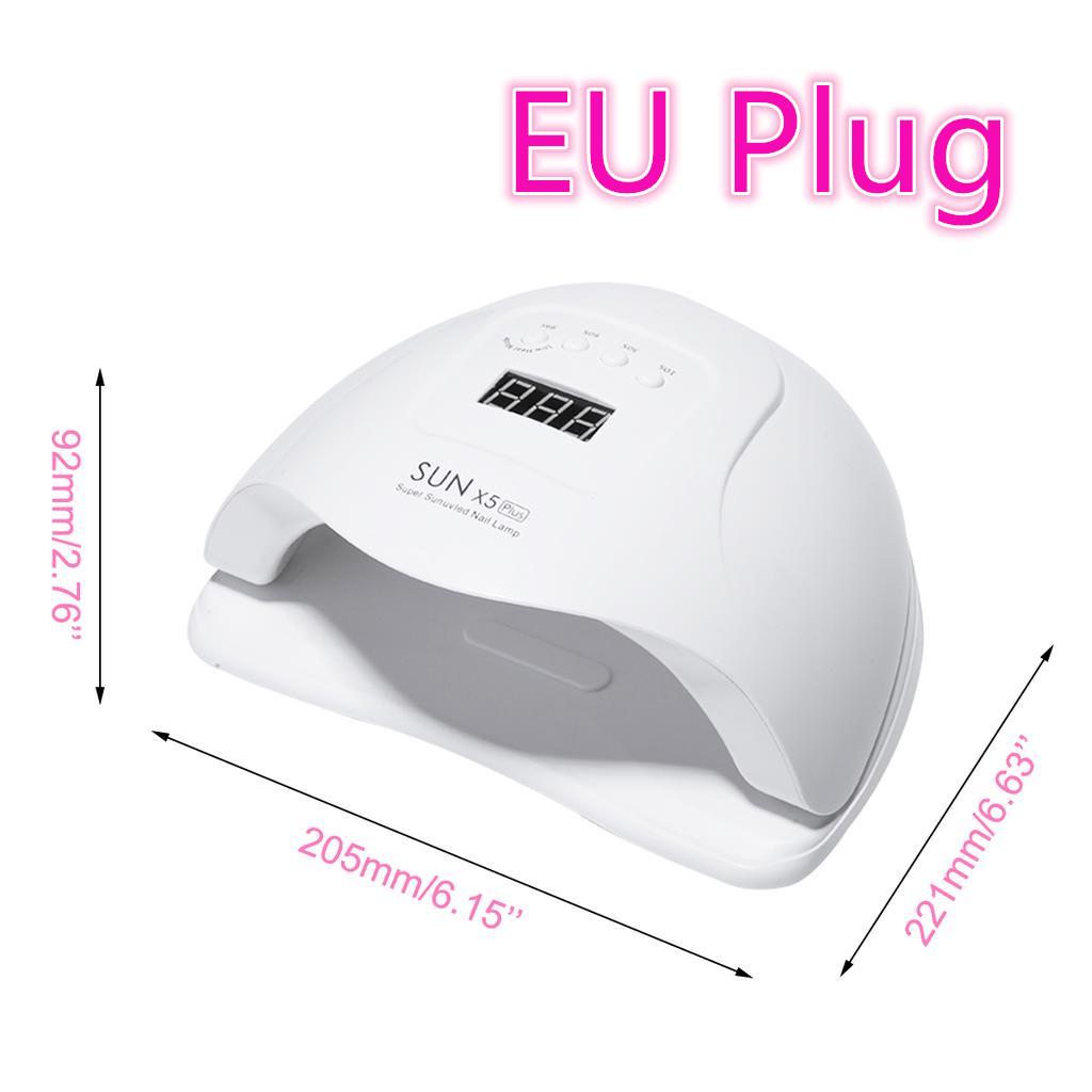 110W SUN X5 Plus Nail Dryer LCD LED Dryer Nail Lamp UV Curing Gel Polish Auto Sensing Lamp For Nails