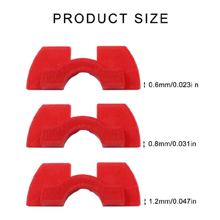 6Pcs Electric Scooter Shake Reducers Front Fork Damping Rubber Pad Replacement Vibration Damper Shakeproof Cushion