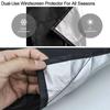 210 X 145cm Car Windshield Windscreen Ice Frost Snow Cover Sun Shade Dust Outdoor Guard Protector Universal